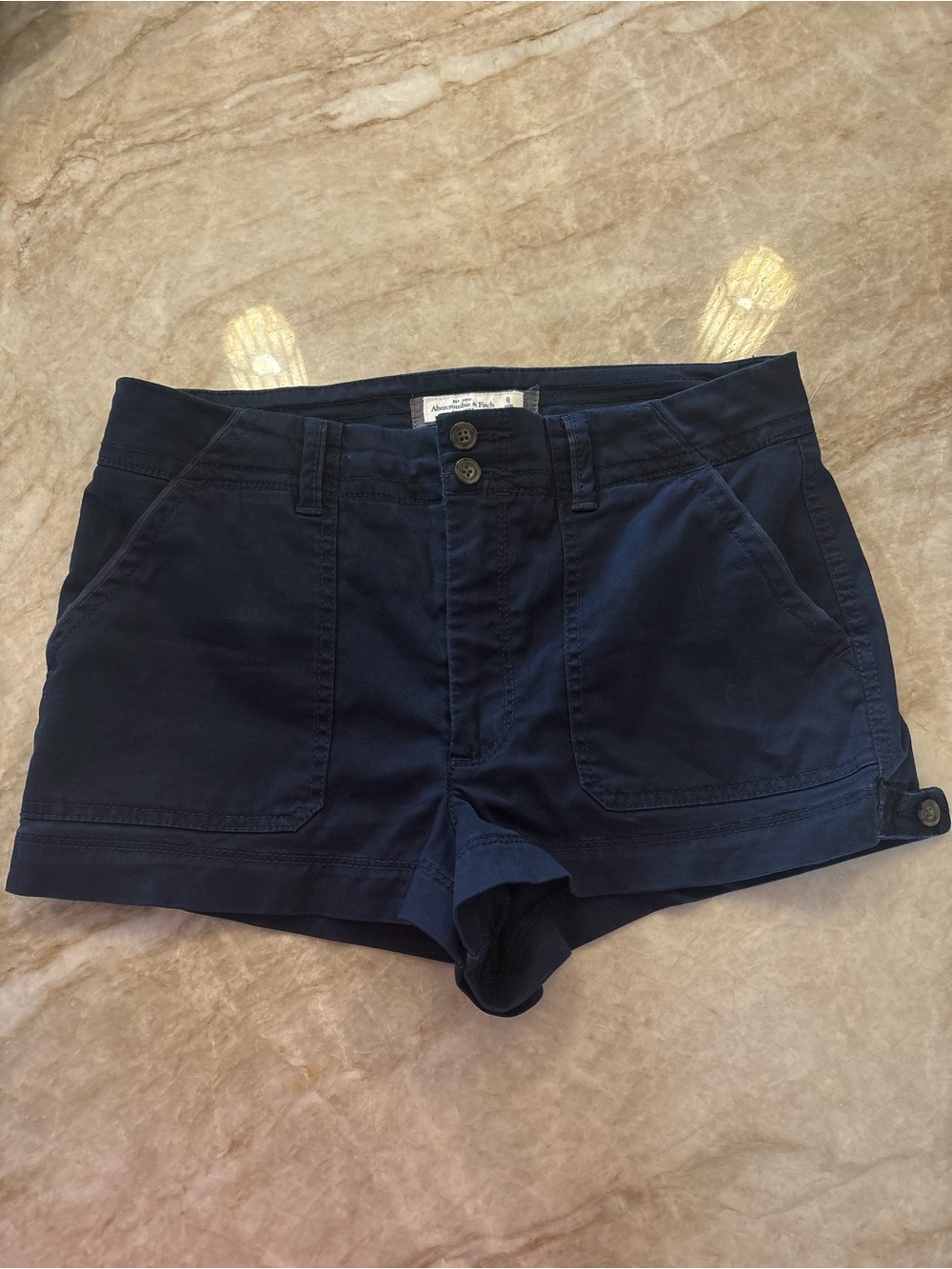 Vintage Abercrombie Navy shorts